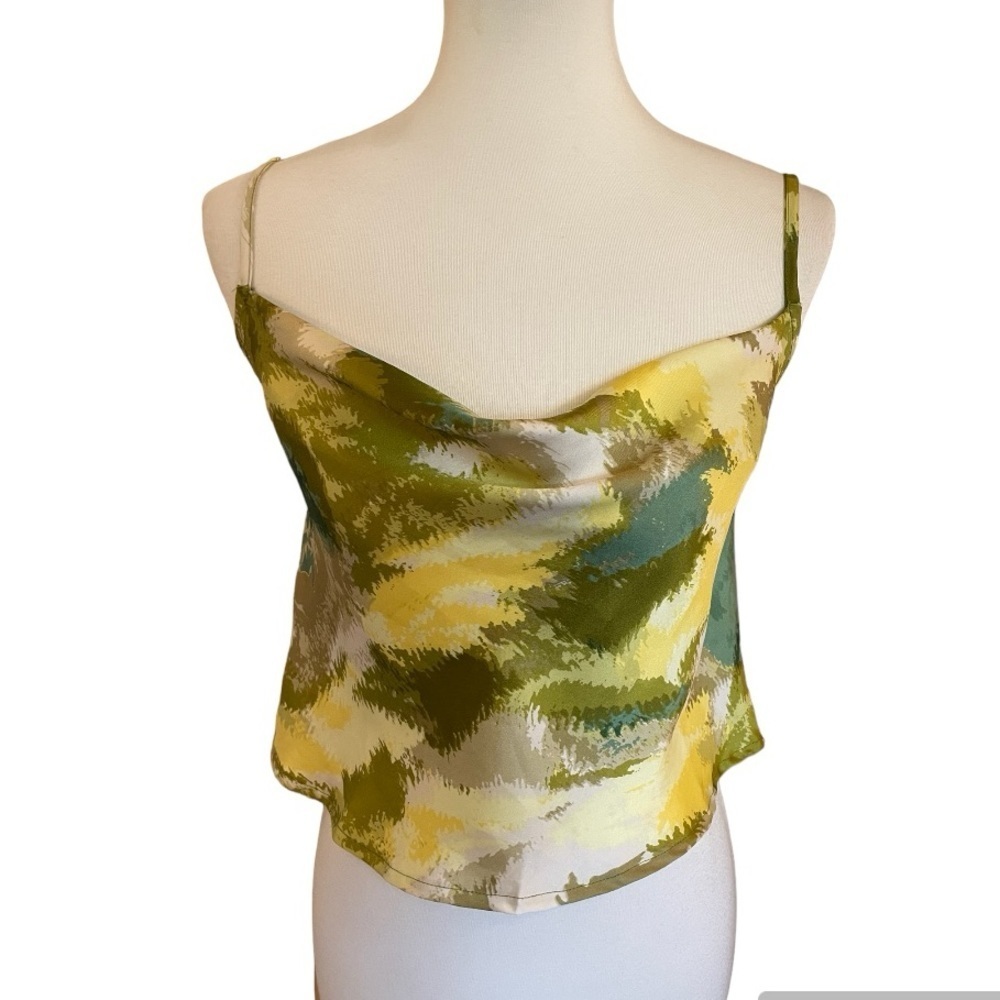 Nasty Gal Drape Silky Cami Top by - Picture 7 of 11